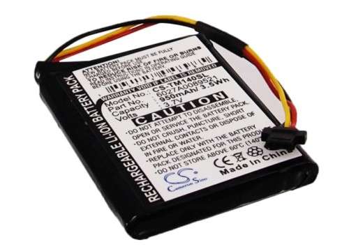 GPS, Navigator Battery   CS-TM140SL for TOMTOM Go 50 etc.