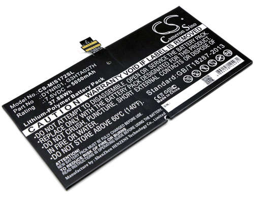 Tablet BatteryCS-MIS172SL for MICROSOFT Surface Pro 4 etc.
