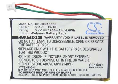 GPS, Navigator Battery  CS-IQN130SL  Nuvi 1300  etc.