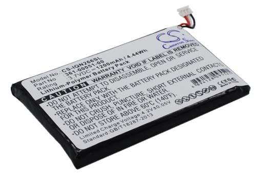GPS, Navigator Battery  CS-IQN266SL  for  GARMIN Nuvi 2460LMT  etc.