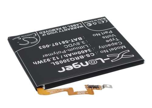 Mobile, SmartPhone Battery  CS-BRQ300SL  for BLACKBERRY Passport etc.