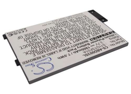 Ebook, eReader Battery CS-ABD003SL for AMAZON Kindle 3 ect.