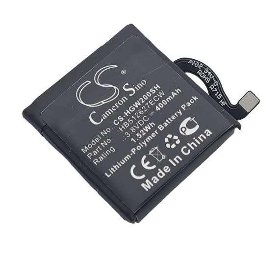 Smartwatch Battery  CS-HGW200SH  for  Huawei Watch 2 Pro 4G Watch 2 4G  HB512627ECW