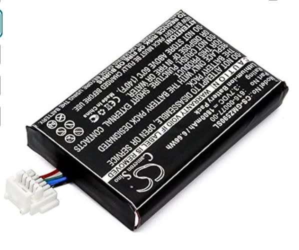 GPS, Navigator Battery  CS-GMZ590SL  for  GARMIN ZUMO 590 361-00077-00 etc.