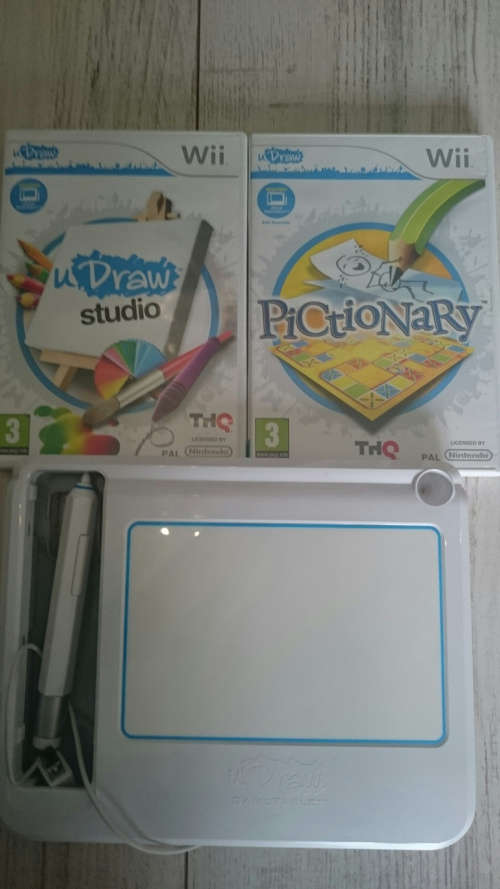 uDraw Tablet + 2 Games - Wii