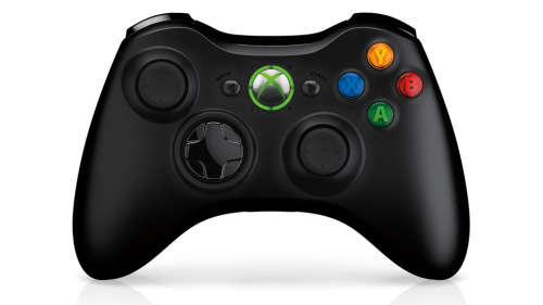 Official Wireless Xbox 360 Controller (Black)