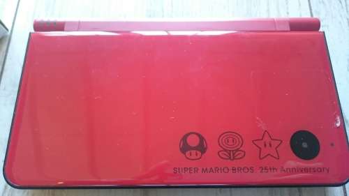 Boxed DSi XL Console (Super Mario Bros 25th Anniversary) (Red) (6 Month Warranty)