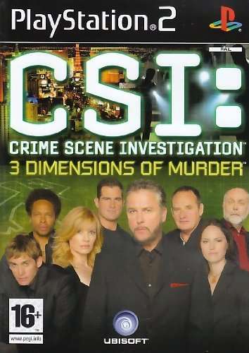 CSI: Crime Scene Investigation: 3 Dimensions of Murder - PS2