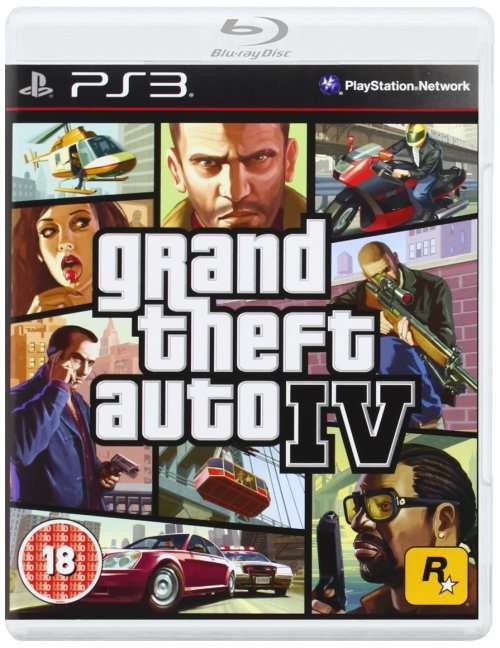 Grand Theft Auto 4 - PS3 (Platinum)