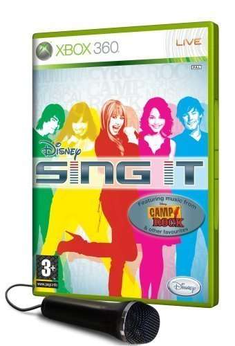 Disney Sing It Game + White Microphone Bundle - Xbox 360