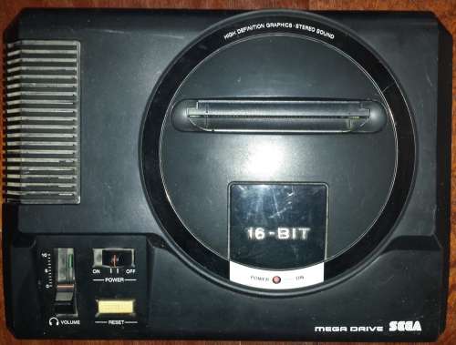 Mega Drive Console Model 1 High Definition, Stereo Sound + Controller (Retro)
