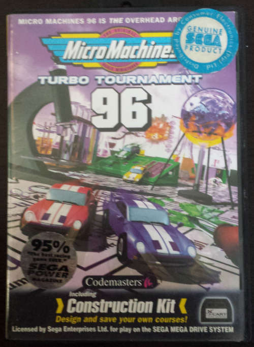 Micro Machines Turbo Tournament 96 (J-Cart) - Mega Drive (Retro)