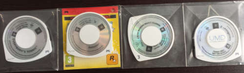 Black PSP Console 1000 Series, Memory Card, 4 Games + Accesories