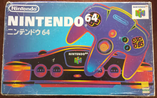 Boxed Grey N64 Console + Original Controller (NTSC-J) (Retro)