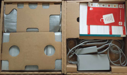 Boxed Black Wii U Console Premium 32GB + 2 Games