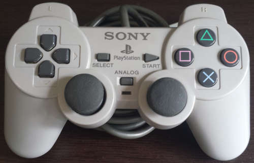 Original PS1 Analog Controller (Grey)