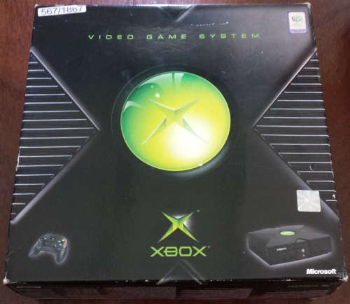 Boxed Black Xbox Original Console + Original Controller (Retro)