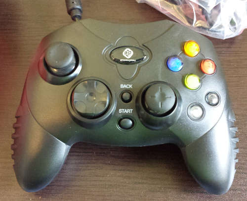 Boxed Black Atomic Play Xbox Controller (Retro)