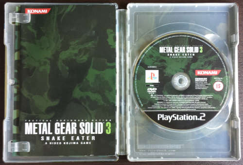 Metal Gear Solid 3 Snake Eater (Limited Edition) - PS2 (Steelbook)