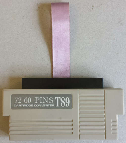 T89 72-60pin Cartridge Converter (Play Famicom games on NES) (Retro)