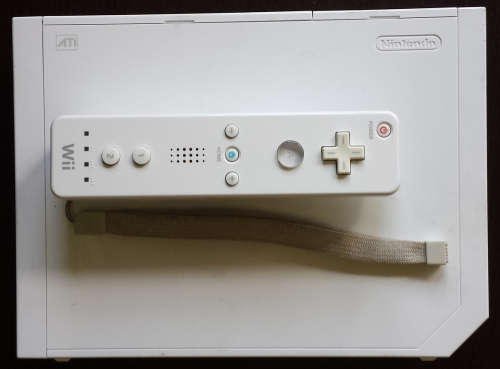 White Wii Console + Original Remote