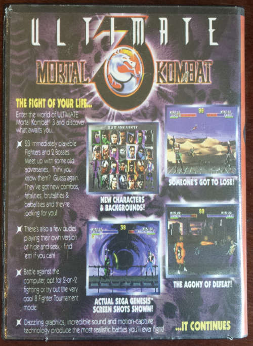 Ultimate Mortal Kombat 3 - Mega Drive (Bootleg) (Retro)