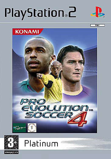 Pro Evolution Soccer 4 - PS2 (Platinum)