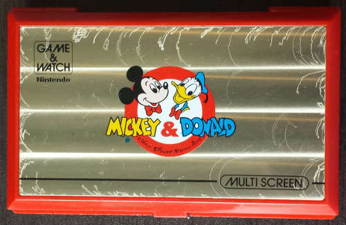 Nintendo Game and Watch Double Screen - Mickey and Donald (Retro)