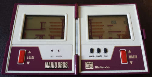 Nintendo Game and Watch Double Screen - Mario Bros (Retro)