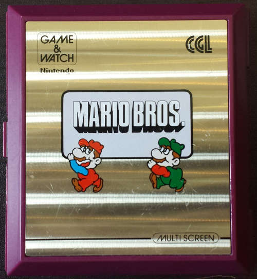 Nintendo Game and Watch Double Screen - Mario Bros (Retro)