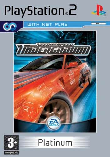 Need For Speed Underground - PS2 (Platinum)