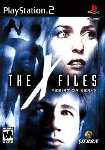X-Files Resist or Serve - PS2