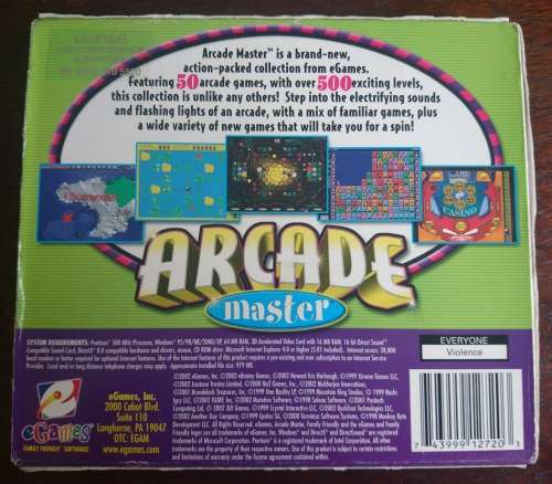 Arcade Master (50 Arcade Games) - PC