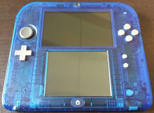 Boxed Special Edition Blue Pokemon Alpha Sapphire 2DS Console + Charger