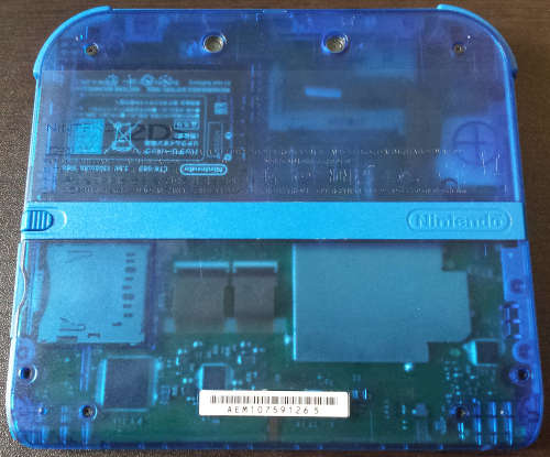 Boxed Special Edition Blue Pokemon Alpha Sapphire 2DS Console + Charger