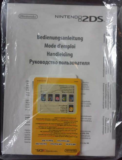 Boxed Special Edition Blue Pokemon Alpha Sapphire 2DS Console + Charger