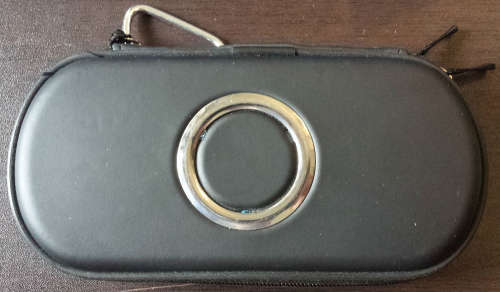 Boxed Vibrant Blue PSP 3004 Console, Charger, Case + memory card