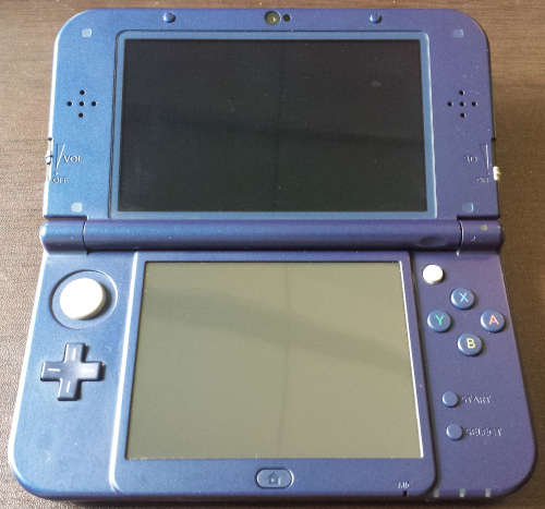 Boxed Metallic Blue New 3DS XL Console + Charger