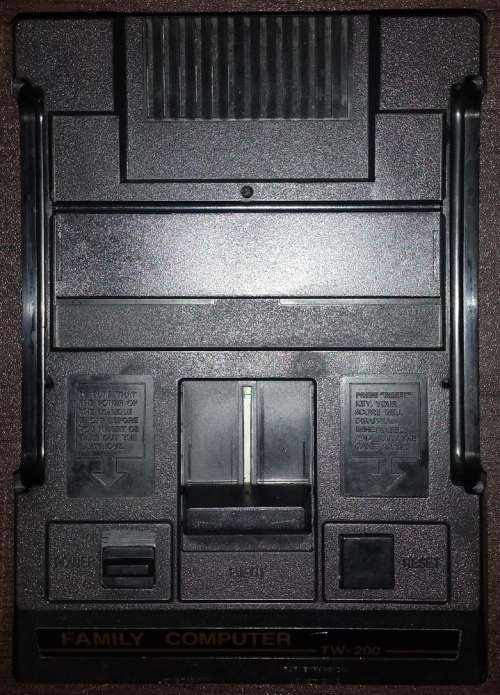 Boxed Speedy Boy "Family Computer" TW-200 Famiclone Console + 2 Controllers (Black)