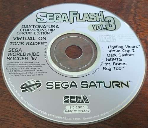 Sega Flash Volume 3 - Sega Saturn (Retro)