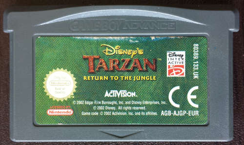 Tarzan Return to the Jungle - Game Boy Advance