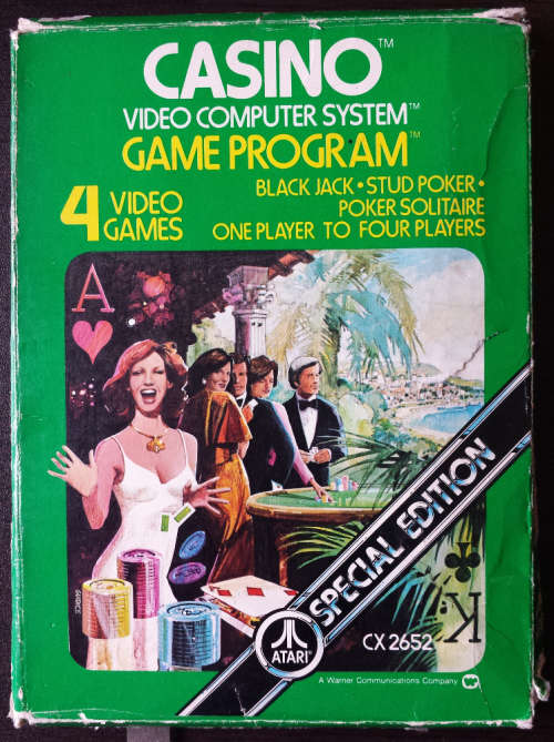 Casino - Atari 2600 (Boxed) (Retro)
