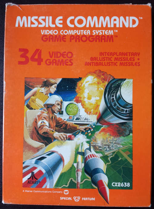Missile Command - Atari 2600 (Boxed) (Retro)