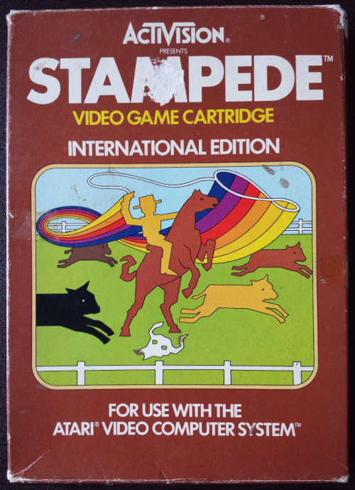 Stampede (International Edition) - Atari 2600 (Boxed) (Retro)