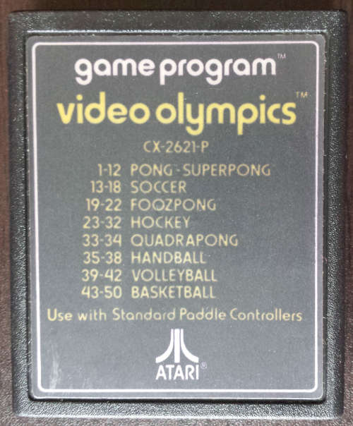Video Olympics - Atari 2600 (Retro)