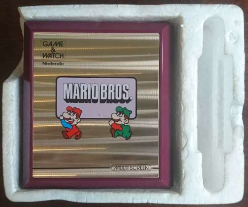 Boxed Game & Watch Console Mario Bros Double screen (Retro)