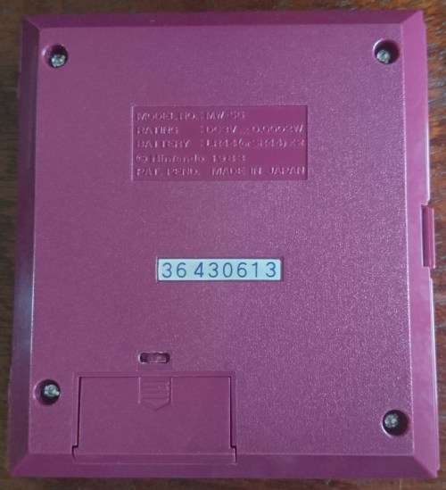 Boxed Game & Watch Console Mario Bros Double screen (Retro)