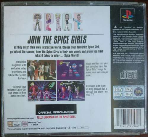 Spice World - PS1 (Retro)