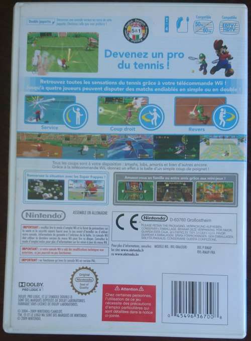 Mario Power Tennis  - Wii.
