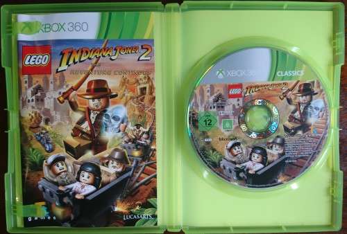 Lego Indiana Jones 2 The Adventure Continues  - Xbox 360 (Classics)